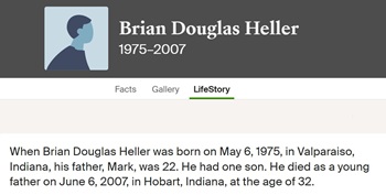Brian Heller life info, Class of 1993