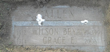 Bryan ALlen gravestone, Class of 1930