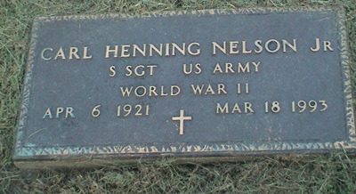 Carl Nelson gravestone, Class of 1939
