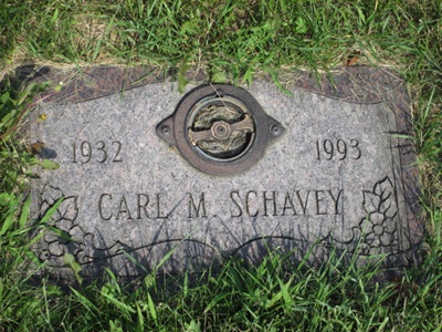 Carl Schavey gravestone, Class of 1950