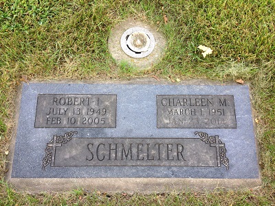 Charleen Boughamer Schmelter gravestone, Class of 1969