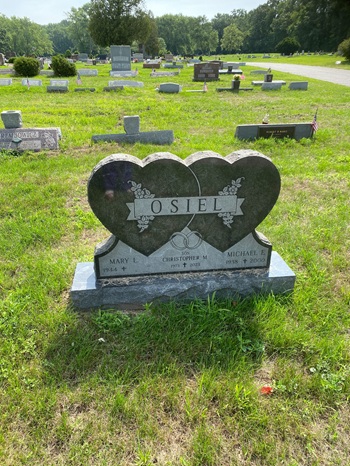 Chris Osiel gravestone, Class of 1991