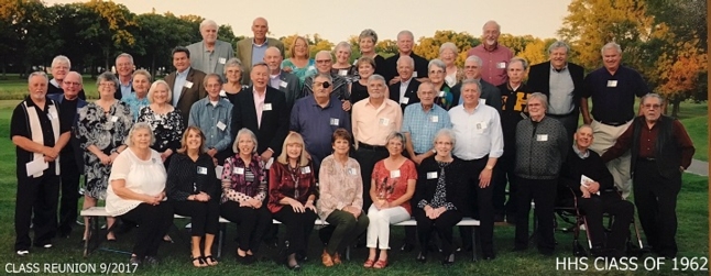 HHS Class of 1962, 55th Year Reunion, September 2017