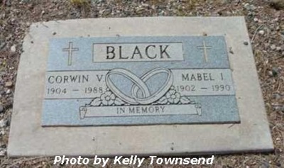 Corwin Black gravestone, Class of 1922