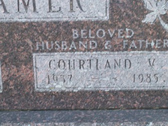 Courtland Kramer gravestone, Class of 1956