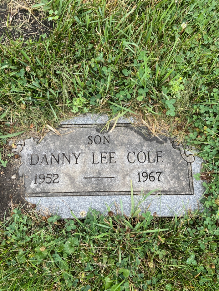 Danny Cole gravestone, Class of 1971