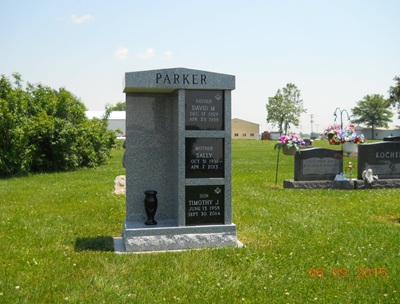 David Parker gravestone, Class of 1948