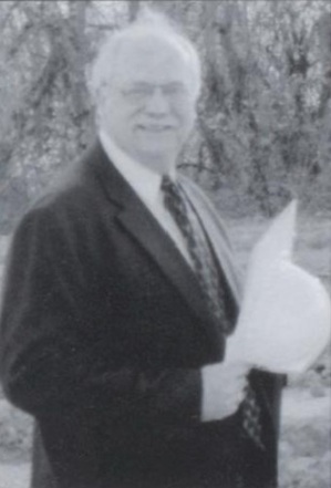 Dave Spitzer with hard hat, Principal