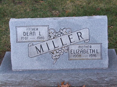 Dean Miller gravestone, Class of 1928