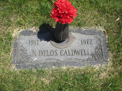 Delos Caldwell gravestone, Class of 1934