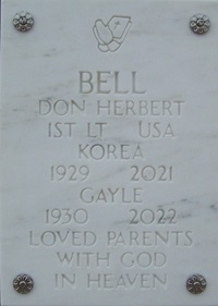 Don Bell gravestone, Class of 1947