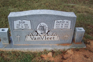 Don VanVleet gravestone, Class of 1955