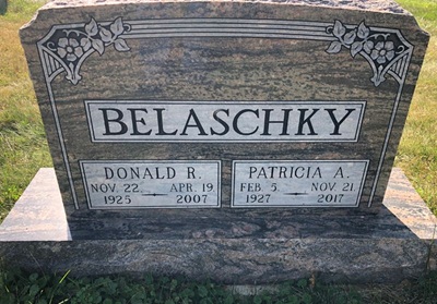 Donald Belaschky gravestone, Class of 1943