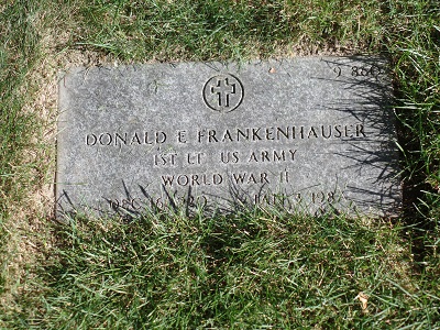 Donald Frankenhauser gravestone, Trustee