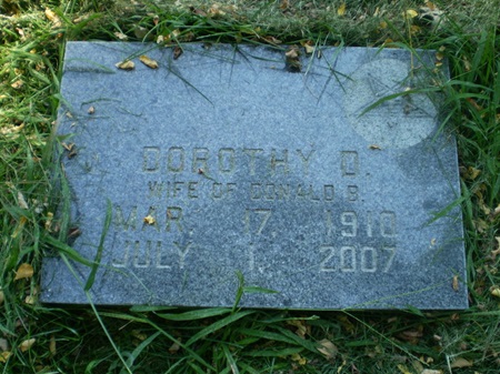 Dorothy Dunning Ballantyne gravestone (Teacher)