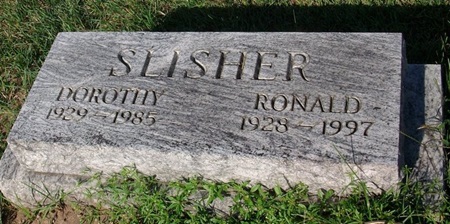 Dorothy Johnson Slisher gravestone, Class of 1947