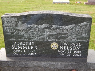 Dorothy Oakley Summers gravestone, Class of 1942