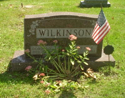 Dorothy June Wilcox Wilkinson gravestone, Class of 1940