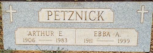 Ebba Sandstrom Petznick, Class of 1930