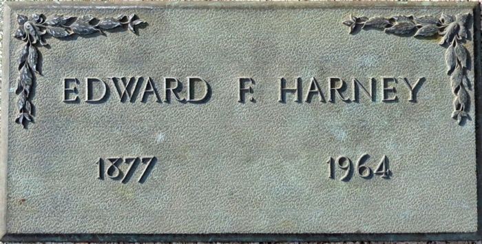 Edward Harney gravesgtone, Class of 1895