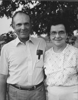 Elinor Fleck Ewen, Class of 1936, and her husband Donald Ewen,