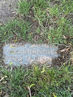 Esther Morton Henning gravestone, Class of 1955