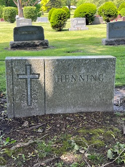 Esther Morton Henning gravestone, Class of 1955