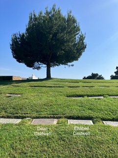 Ettabell Reed Caldwell gravestone, Class of 1930