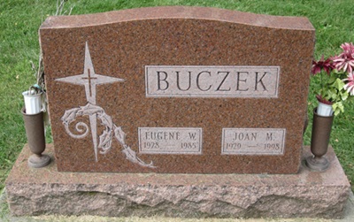 Eugene Buczek gravestone, Class of 1947