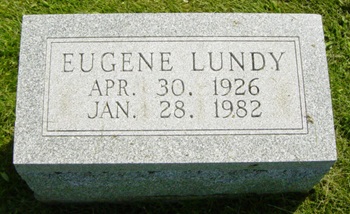 Eugene Lundy gravestone, Class of 1944