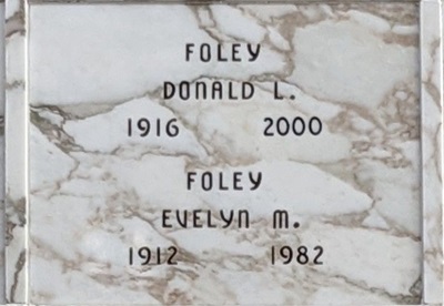 Evelyn Bell Harms Foley, Class of 1931