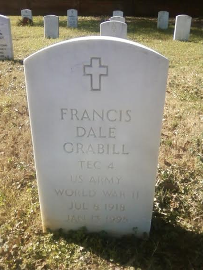 Francis Dale Grabill gravestone, Class of 1936