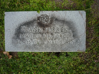 Frank Florek gravestone, Class of 1934