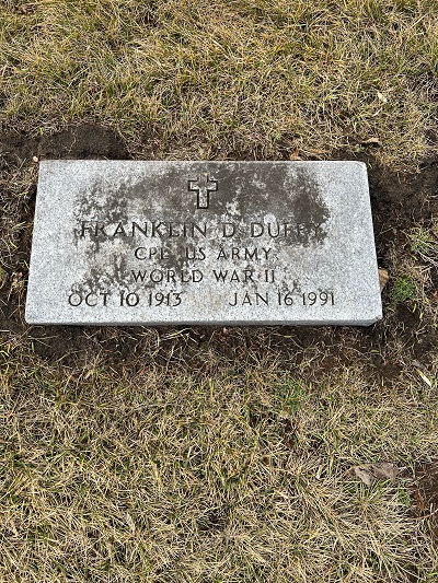 Franklin (Frank) Duffy, Class of 1932