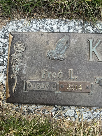 Fred Kyle gravestone, Class of 1955