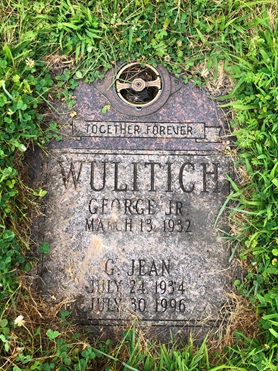George "Sonny" Wulitich, Jr. gravestone, Class of 1951