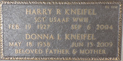 Harry Kneifel gravestone, Class of 1945