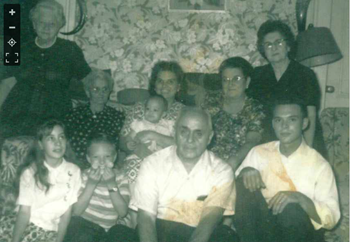 Helen Lazar Turner family pic, Class of 1938