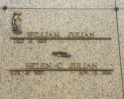 Helen Otto Julian gravestone, Class of 1938