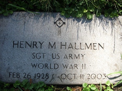Henry Hallmen gravestone, Class of 1948