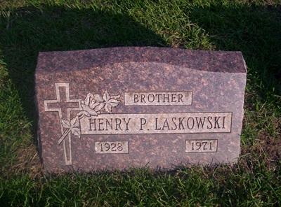 Henry Laskowski gravestone, Class of 1948