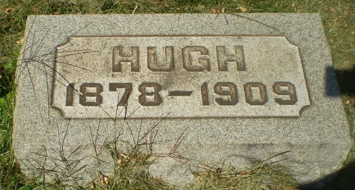 Hugh Thompson gravestone, Class of 1895