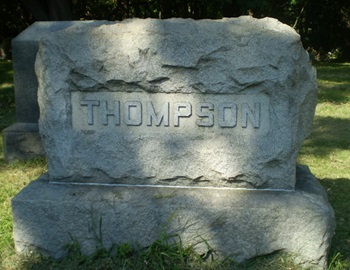 Hugh Thompson gravestone, Class of 1895