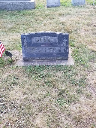Jack Burke gravestone, Class of 1945