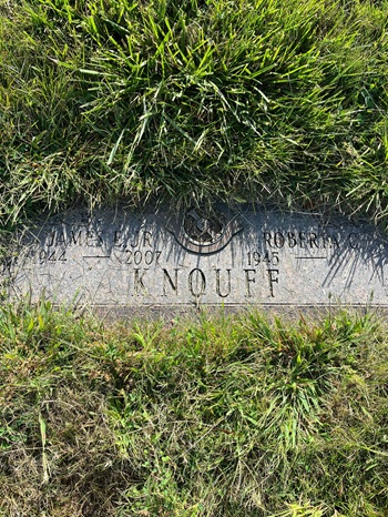 James Knouff gravestone, Class of 1964