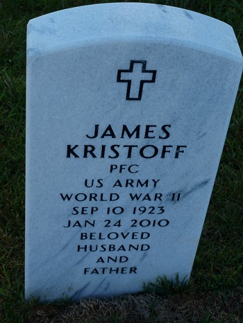 James (Jim) Kristoff gravestone, Teacher