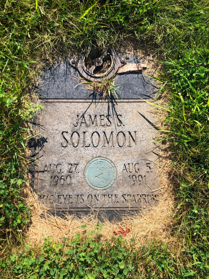 James "Spiro Solomon gravestone, Class of 1979