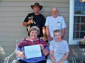 Janet Erwin Bechler family, Class of 1956