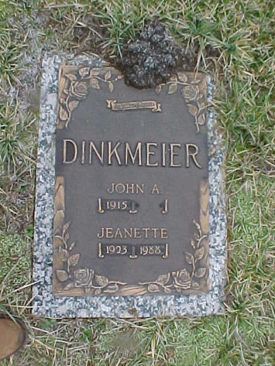 Jeanette Cronch Dinkmeier, Class of 1942