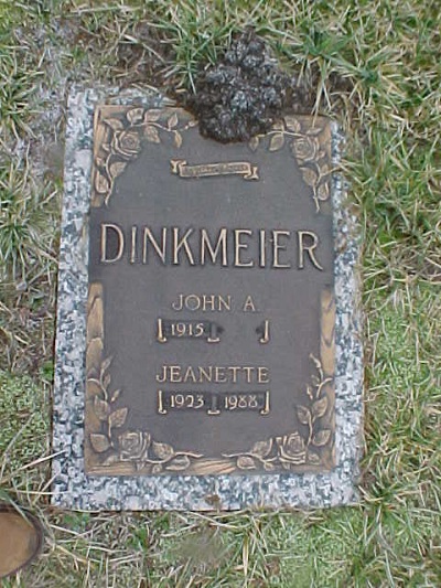 Jeanette Cronch Dinkmeier, Class of 1942